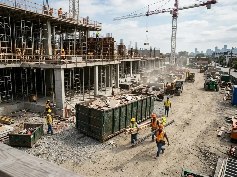 commercial-construction-site-w-002 — frequently asked questions, Low Cost Construction Dumpster Rental in Blooming Prairie,…